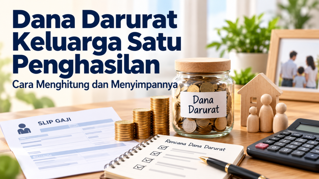 Dana Darurat Keluarga Satu Penghasilan Cara Menghitung dan Menyimpannya