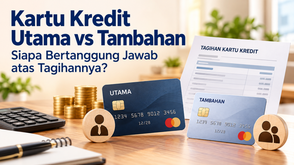 Kartu Kredit Utama vs Tambahan: Siapa Bertanggung Jawab atas Tagihannya?