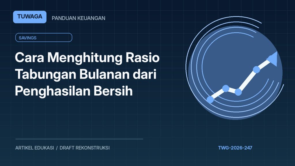 Cara Menghitung Rasio Tabungan Bulanan dari Penghasilan Bersih