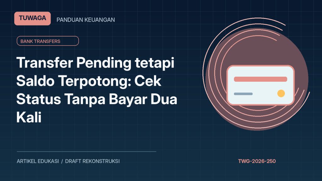 Transfer Pending tetapi Saldo Terpotong: Cek Status Tanpa Bayar Dua Kali