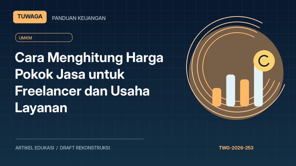 Cara Menghitung Harga Pokok Jasa untuk Freelancer dan Usaha Layanan