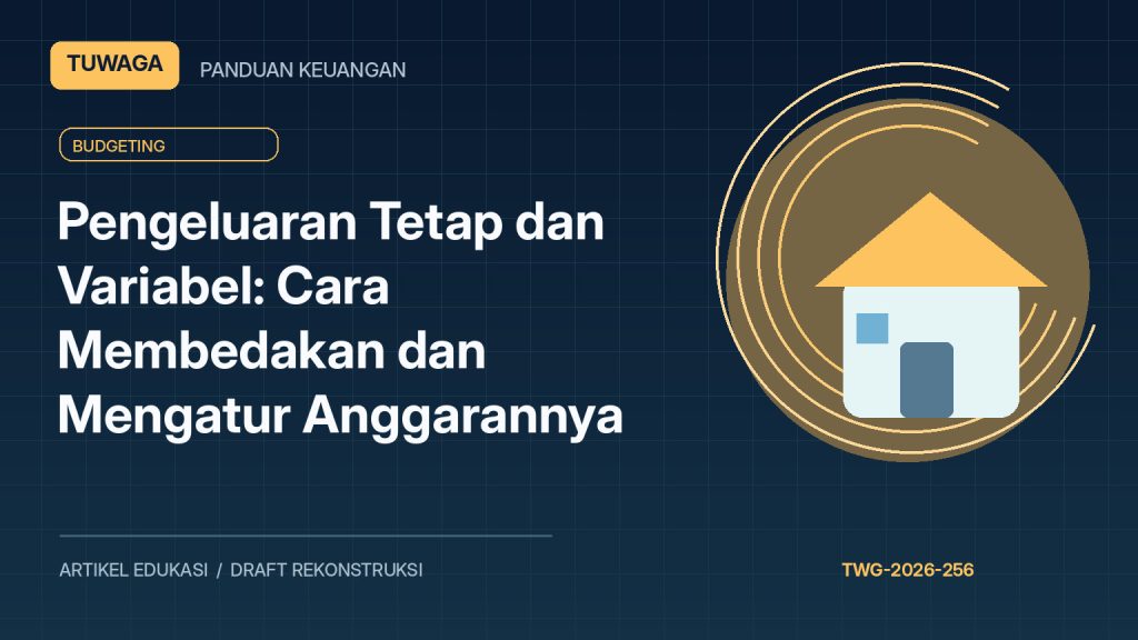 Pengeluaran Tetap dan Variabel: Cara Membedakan dan Mengatur Anggarannya