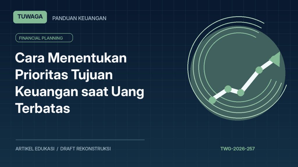 Cara Menentukan Prioritas Tujuan Keuangan saat Uang Terbatas