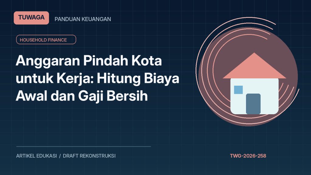 Anggaran Pindah Kota untuk Kerja: Hitung Biaya Awal dan Gaji Bersih