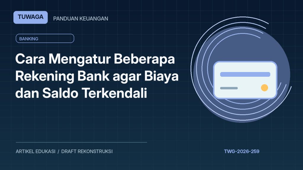 Cara Mengatur Beberapa Rekening Bank agar Biaya dan Saldo Terkendali