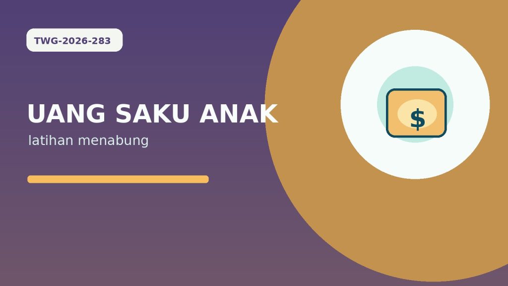 Cara Mengatur Uang Saku Anak Sekolah: Nominal, Jadwal, dan Latihan Menabung